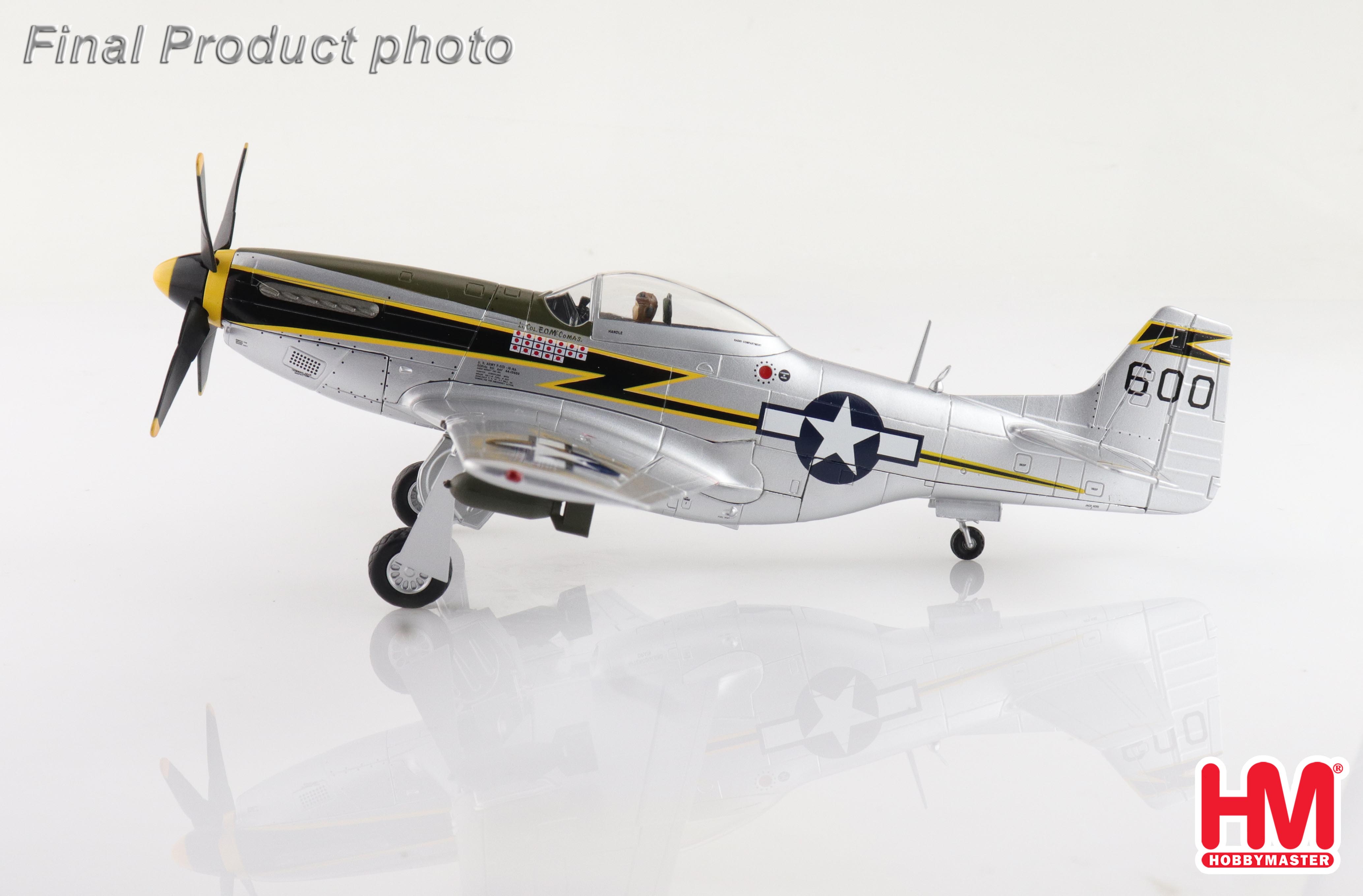 P-51D Mustang Lt. Col. Edward O. McComas 118th TRS, 23rd FG